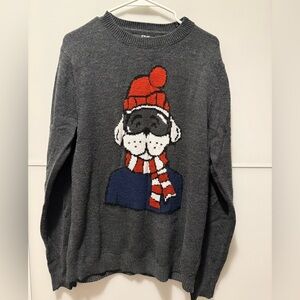 Simons Le 31 Charcoal Knit Winter Sweater